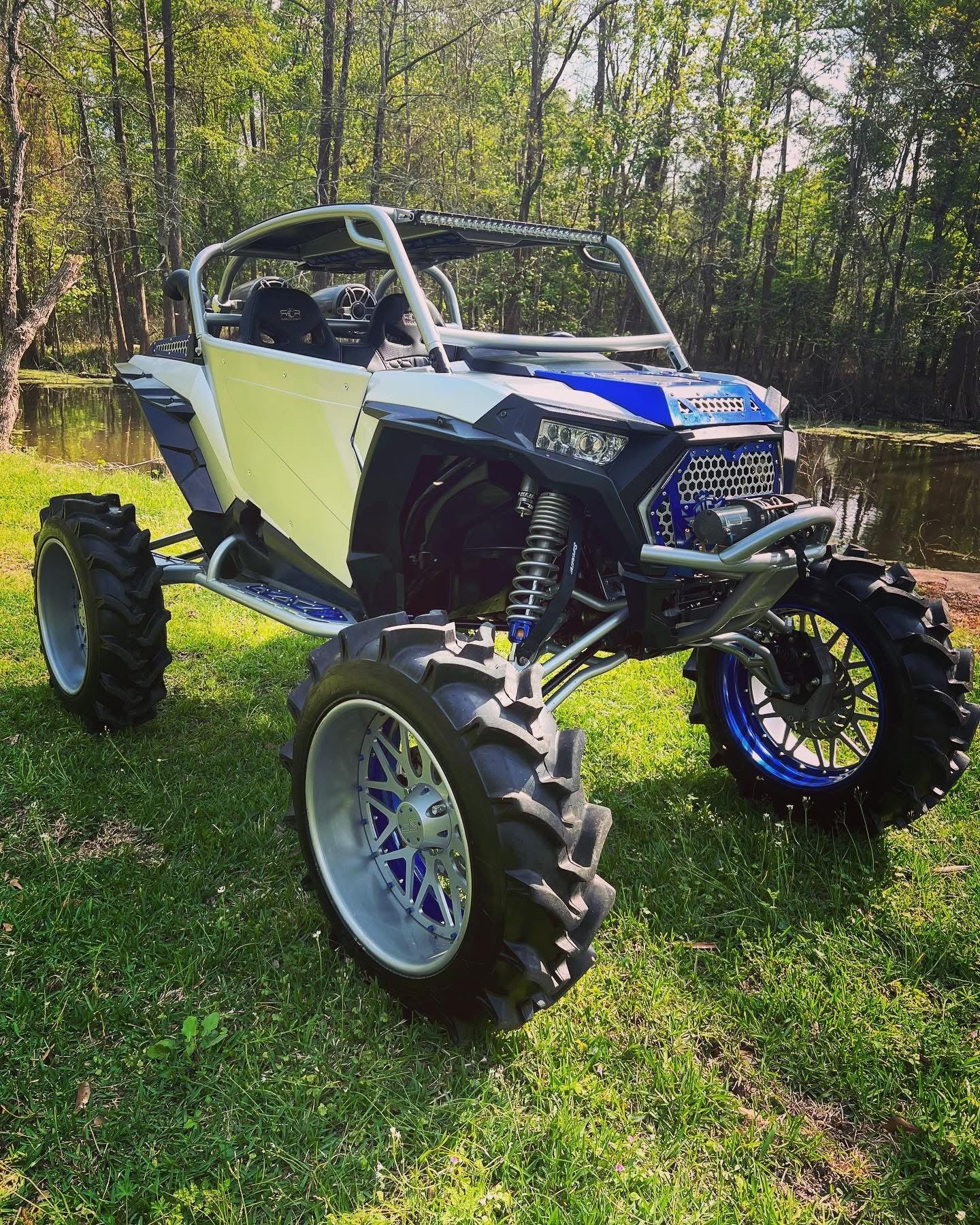 Polaris RZR 1000 2-Seater Overlay Steps