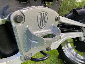 Polaris RZR Turbo S Radius Rod Pull Plate