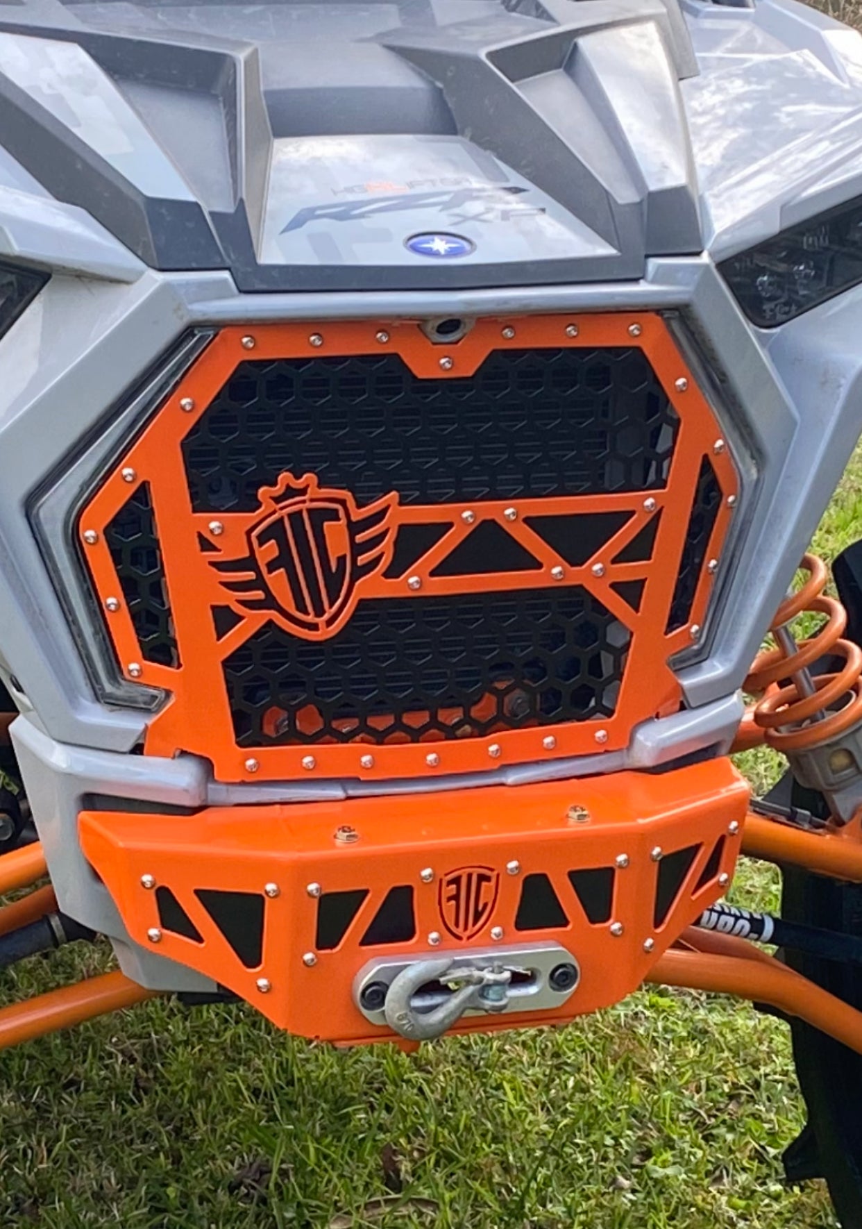 Polaris RZR 1000 Enclosed Bumper image 2