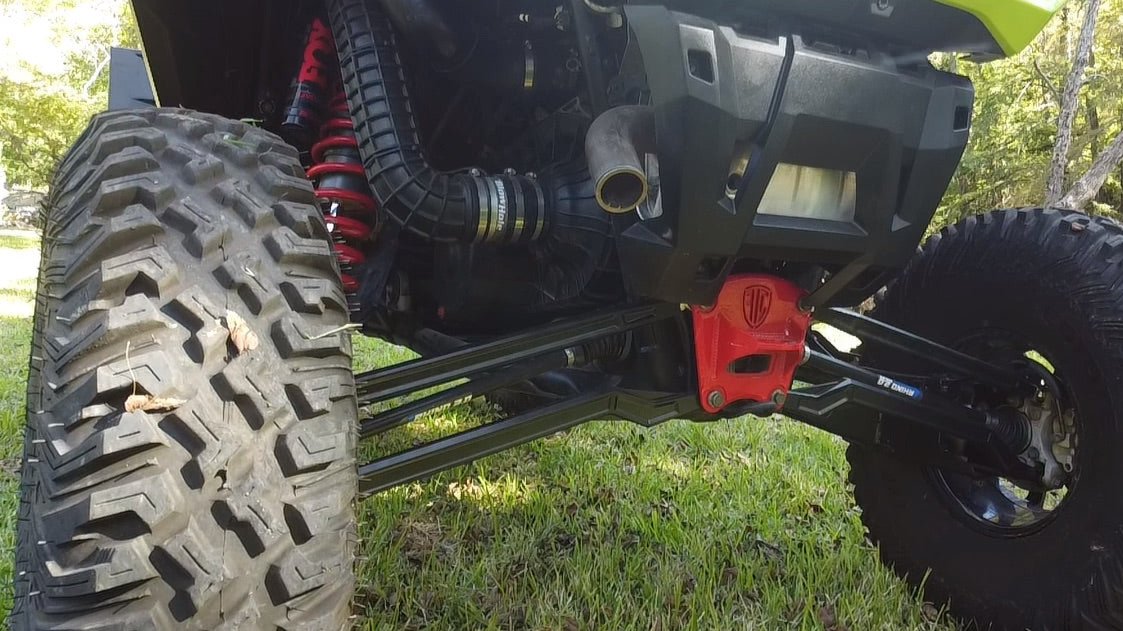 Polaris RZR Turbo S Radius Rod Pull Plate