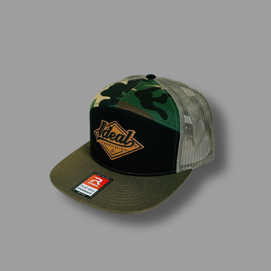 Richardson 168 Green Camo with Ideal Fab Patch