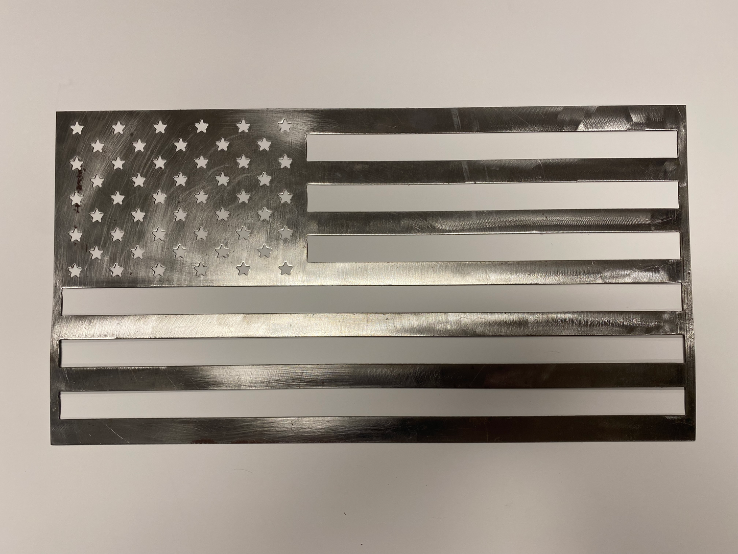 American Flag Metal Sign image 0