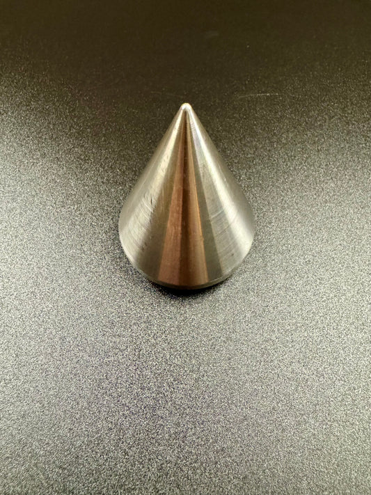 Medium Steel Tube Caps-Spiked Style 1-3/4"