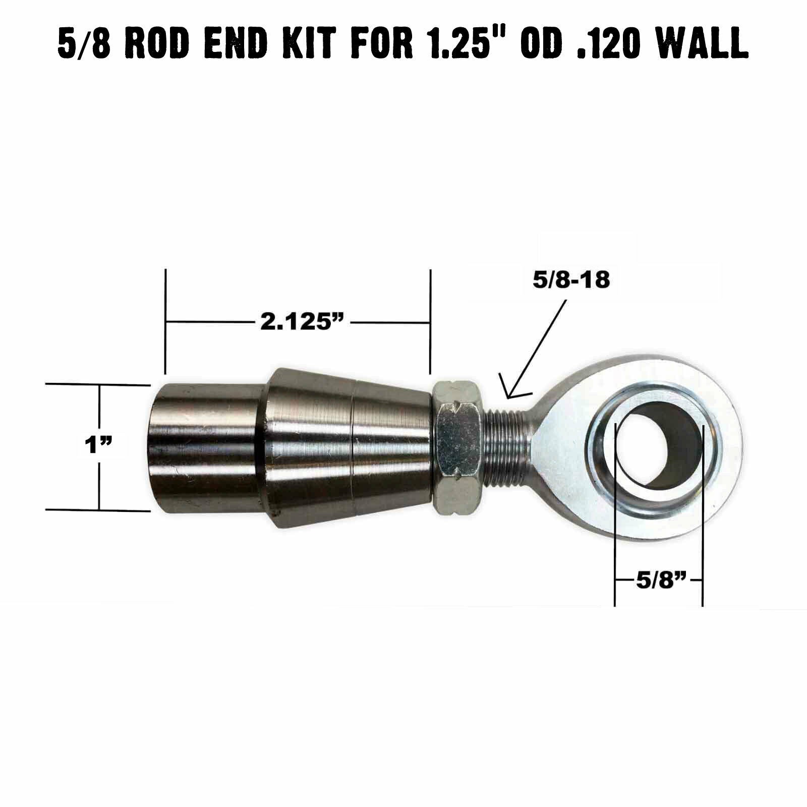 5/8 Single Rod Heim Joint Kit image 0